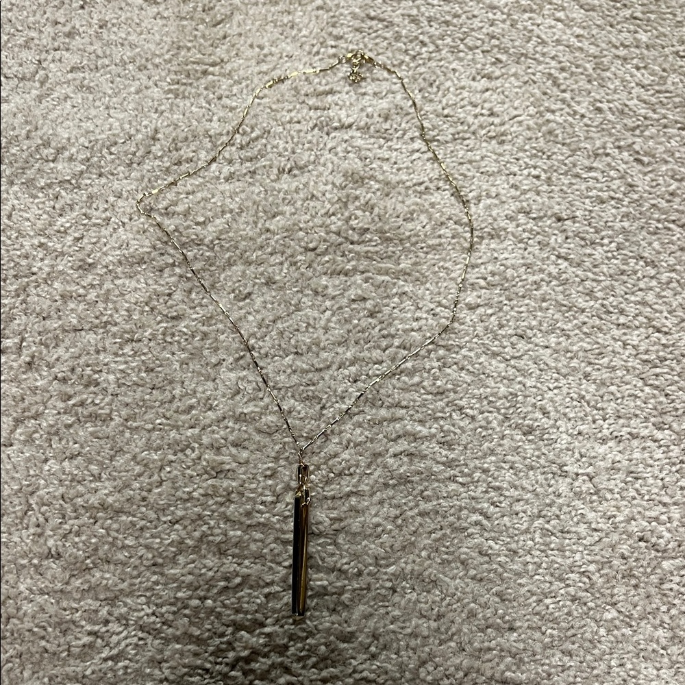 Kendra Scott Gold Bar Necklace